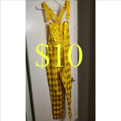 Halloween Birds Of Prey Harley Quinn overalls