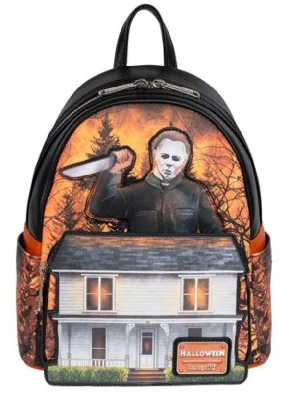 Loungefly Michael Myers House Glow Limited Edition Backpack New With Tags