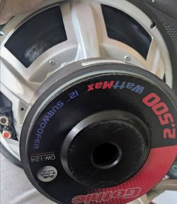 Car speakers