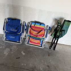 Beach chairs