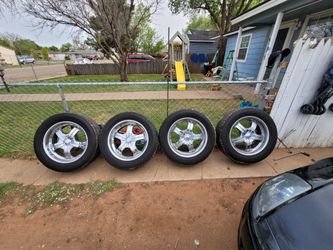 6 Lug Universal 20" Rims And New Tires