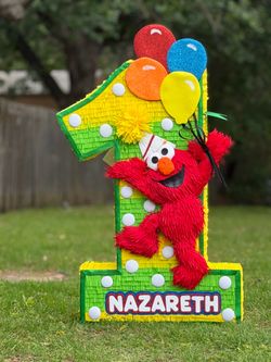 Number one Elmo piñata