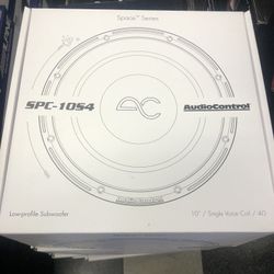 AudioControl 10” Subwoofer No Credit Needed Financing Available 