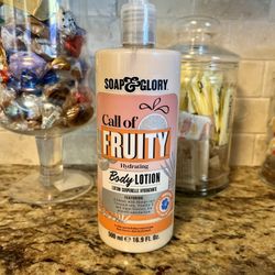 Soap & glory call of fruity hydrating body lotion•500ml•$6