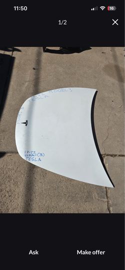 Cheap!!!!OEM Tesla model 3 hood