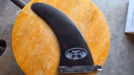 8.25" donald takayama carbon fiber surfboard fin