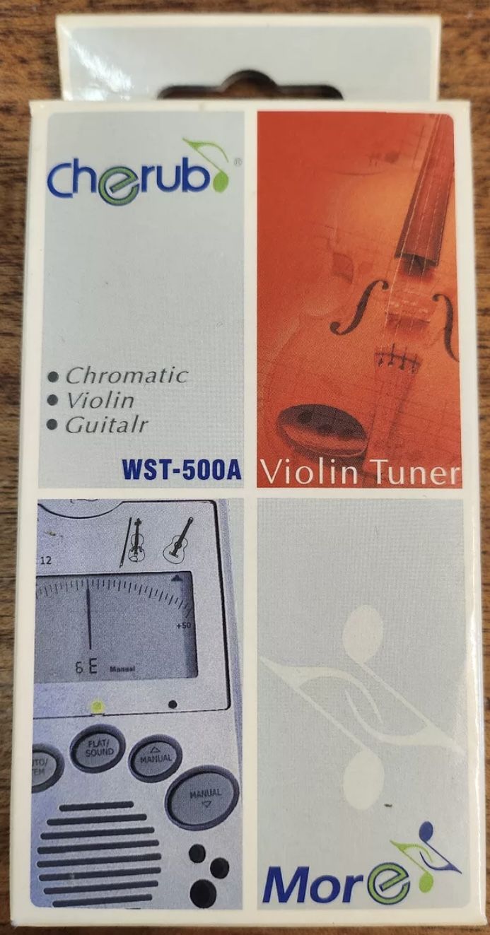 Cherub Chromatic Violin And Guitar Tuner