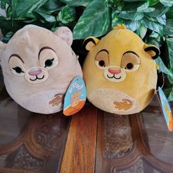 Lion King- Simba And Nala Squishmallows 