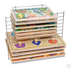 Melissa And Doug Puzzle Rack 