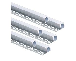 1802: New Plaster LED Channel,Trim Edge Tile Drywall LED Strip Channel 6x2m
Trim Edge Tile LED Strip Aluminum Channel, Trimless Recessed Drywall Alumi