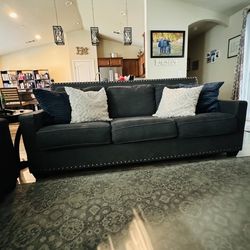 High Back, Beaded Back Couches