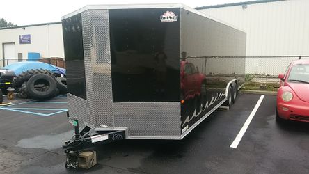 24 Footer Brand New Aluminum Vnose Trailer