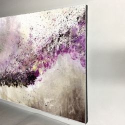 Canvas wall decoration 30”x42”. Brand new we can make it in different sizes, from 4.5”x4.5” to 30”x66”, Wood frame and sprayed with glossy clear co