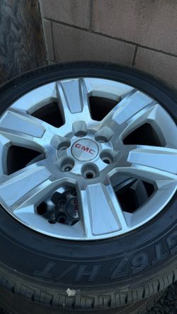 20” GMC Stock Wheels with Tires