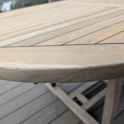 Beautiful restored vintage teak table David Smith hard to find premium grade A teak . not the chairs