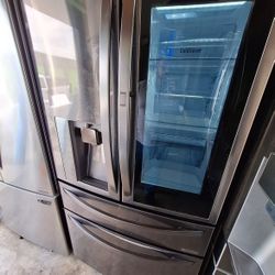 Refrigerator Four Door With Glass Door 