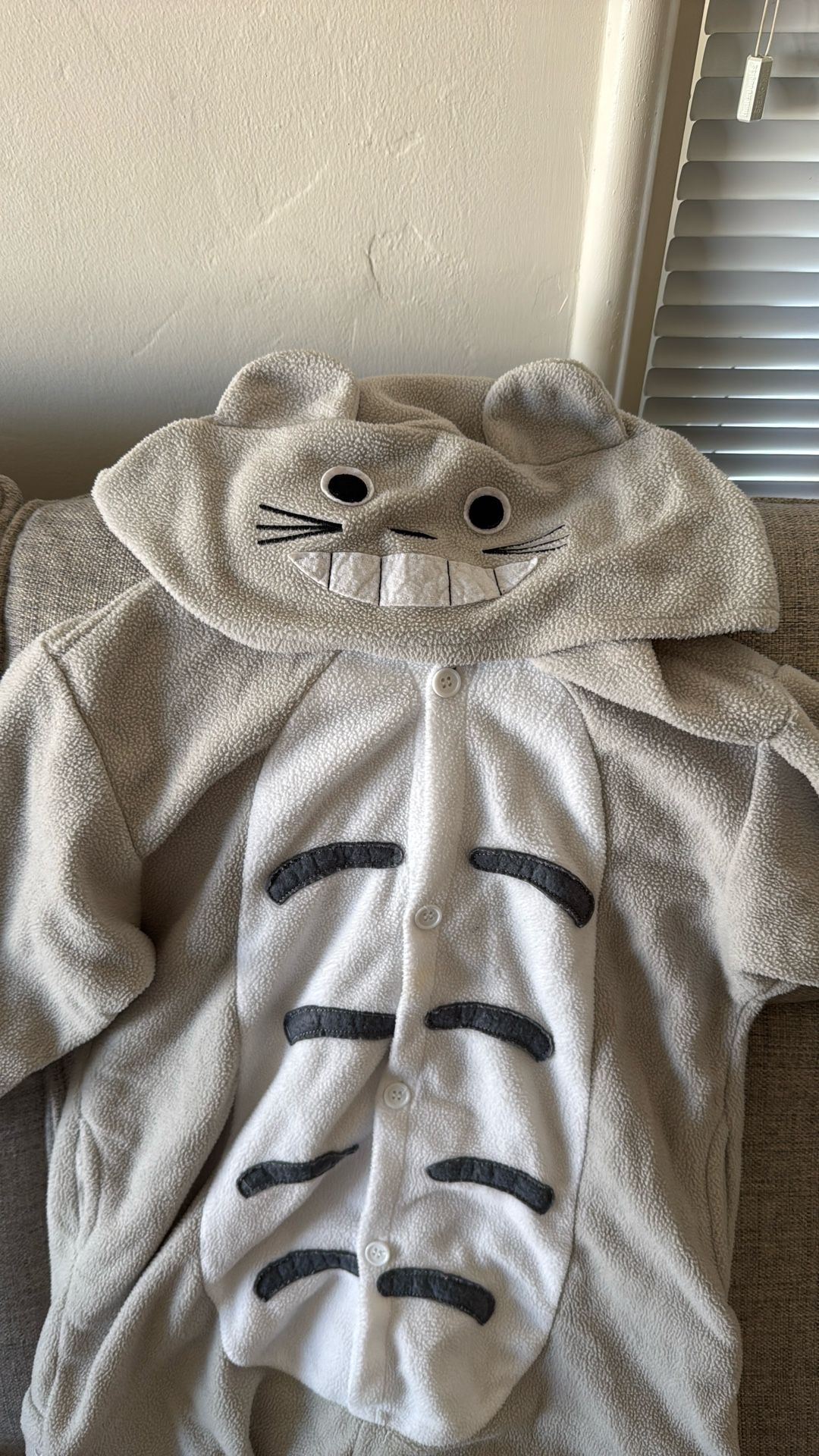 Totoro Halloween Costume Probably Size 5/6 Kid