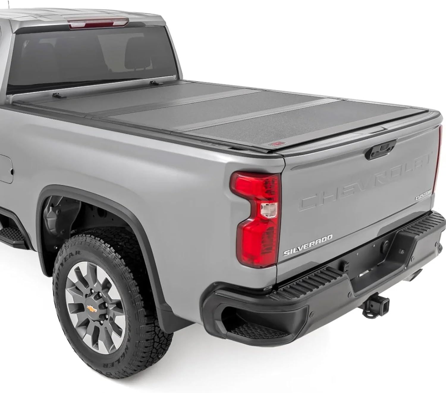 Rough Country Hard Flip up Bed Cover for 20-25 Chevy/GMC 2500HD