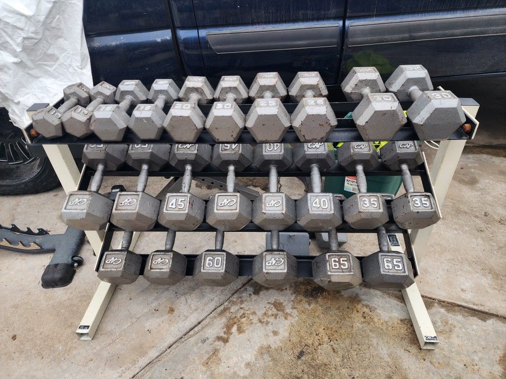 5-65 Dumbbell Set