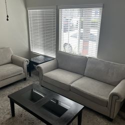 Sofa Set + Coffee Table + 2 End Tables
