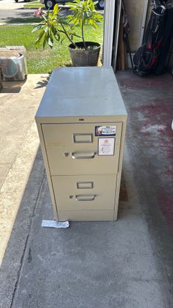 2 Drawer File Cabinet