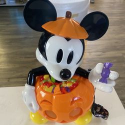 New! Disney Parks 2024 Halloween Pumpkin Mickey Mouse Jack-O-Lantern Popcorn Bucket