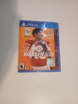 Ps4 Madden 20