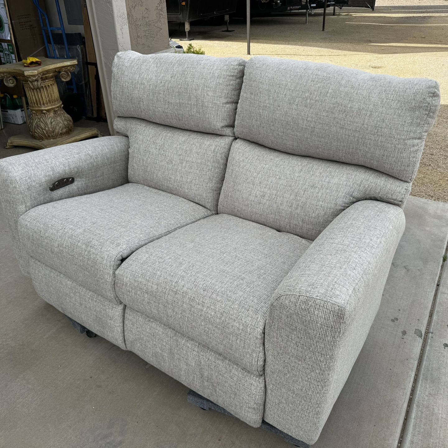 New (Never used) Luxury Dual Reclining Love Seat
