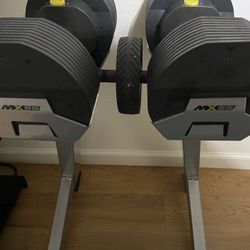 Adjustable Dumbbell Set With Stand And Bench