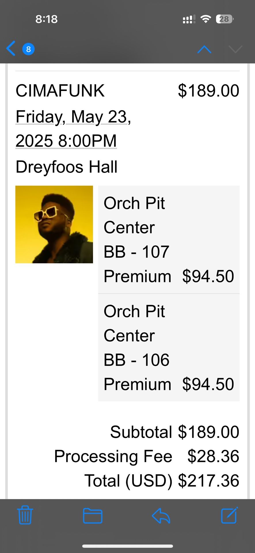 Cimafunk Concert In West Palm Beach May 23 2 Tickets