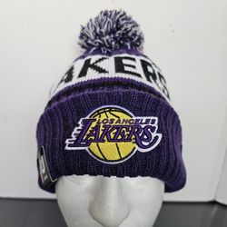 Lakers Los Angeles Pom Beanie