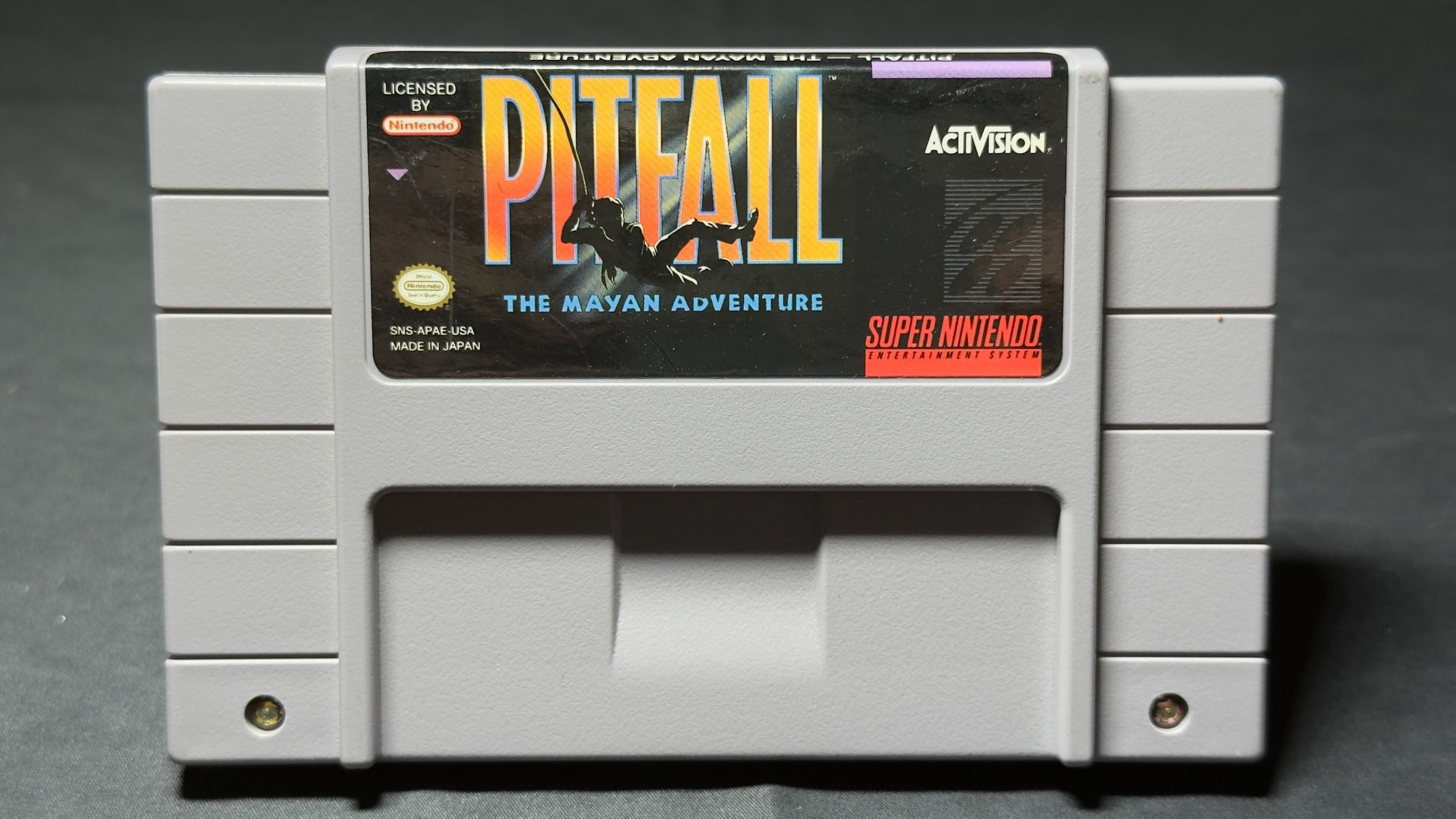 Pitfall: The Mayan Adventure Super Nintendo SNES Game