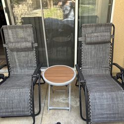 Zero Gravity Chairs and Water Proof Cover