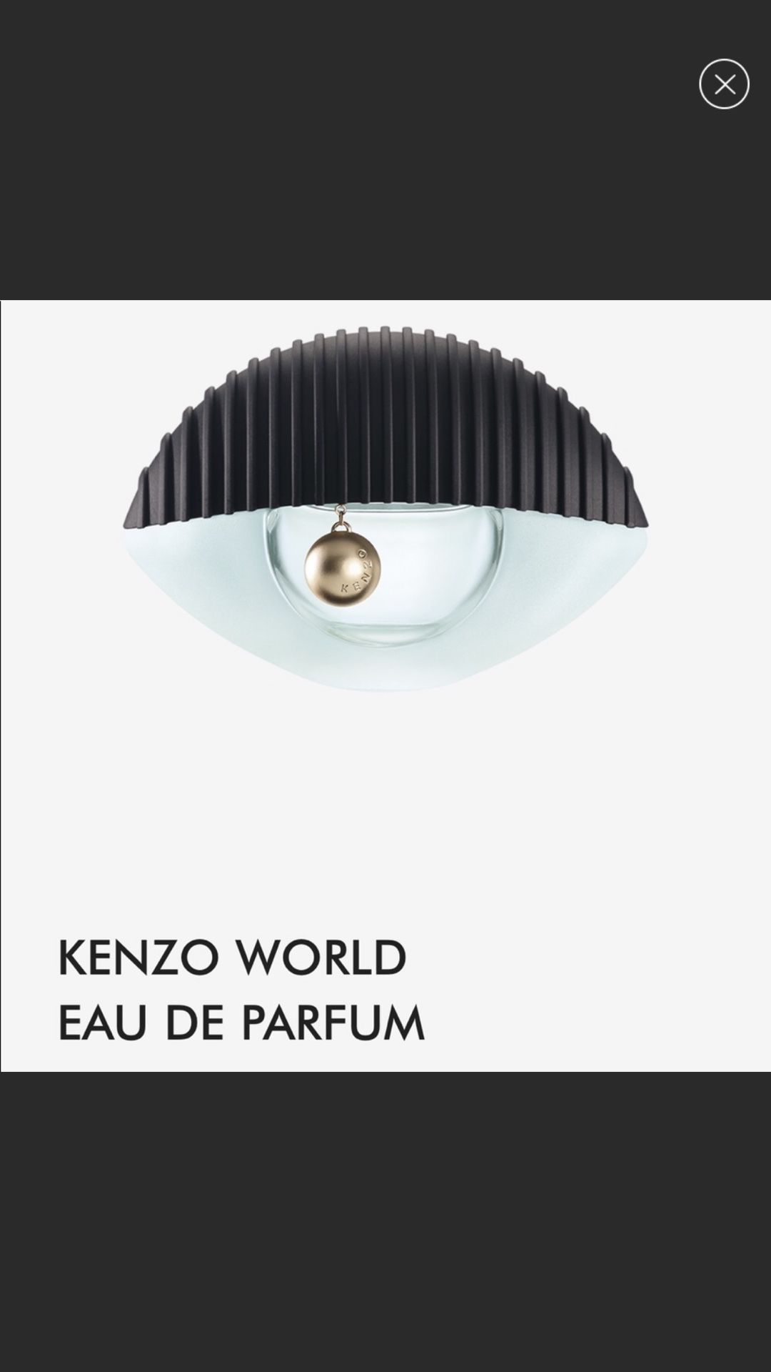 Kenzo World Eau de Perfume - Made in France