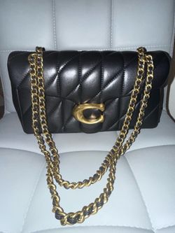 Coach quilted tabby 26