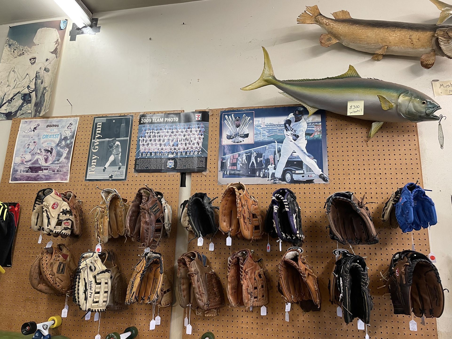 Baseball Mitts & Bats. $20 - $69