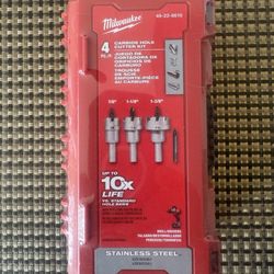 Milwaukee 3 Piece Carbide Hole Cutter
