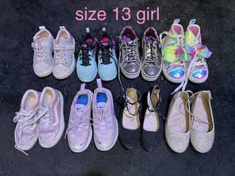 Lote Zapatos Para Niña Talla 13 Toddler