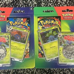 Pokemon TCG Phantasmal Flames And Mega Evolution Vileplume Oddish Gloom 2 Pack Blister w Coin Sealed