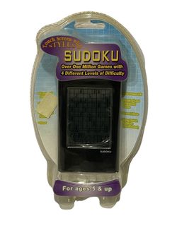New Handheld Electronic Sudoku 