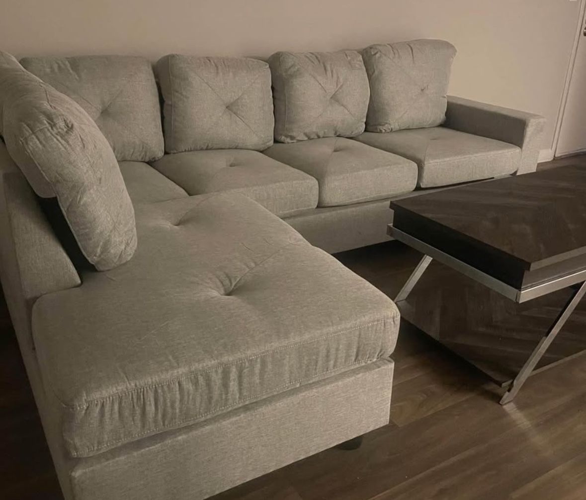 GREY SECTIONAL