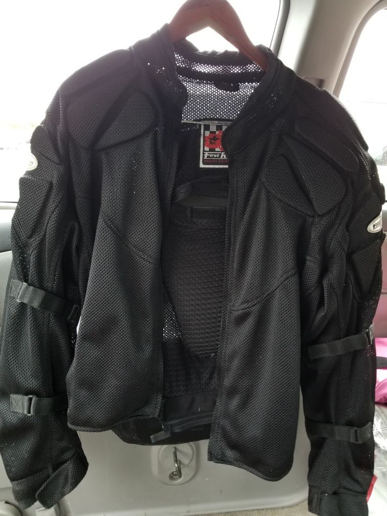 Men's XL Motorcycle Jacket and Vest