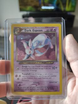 Dark Espeon NM (crimp error)