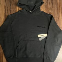 Black Essentials Hoodie