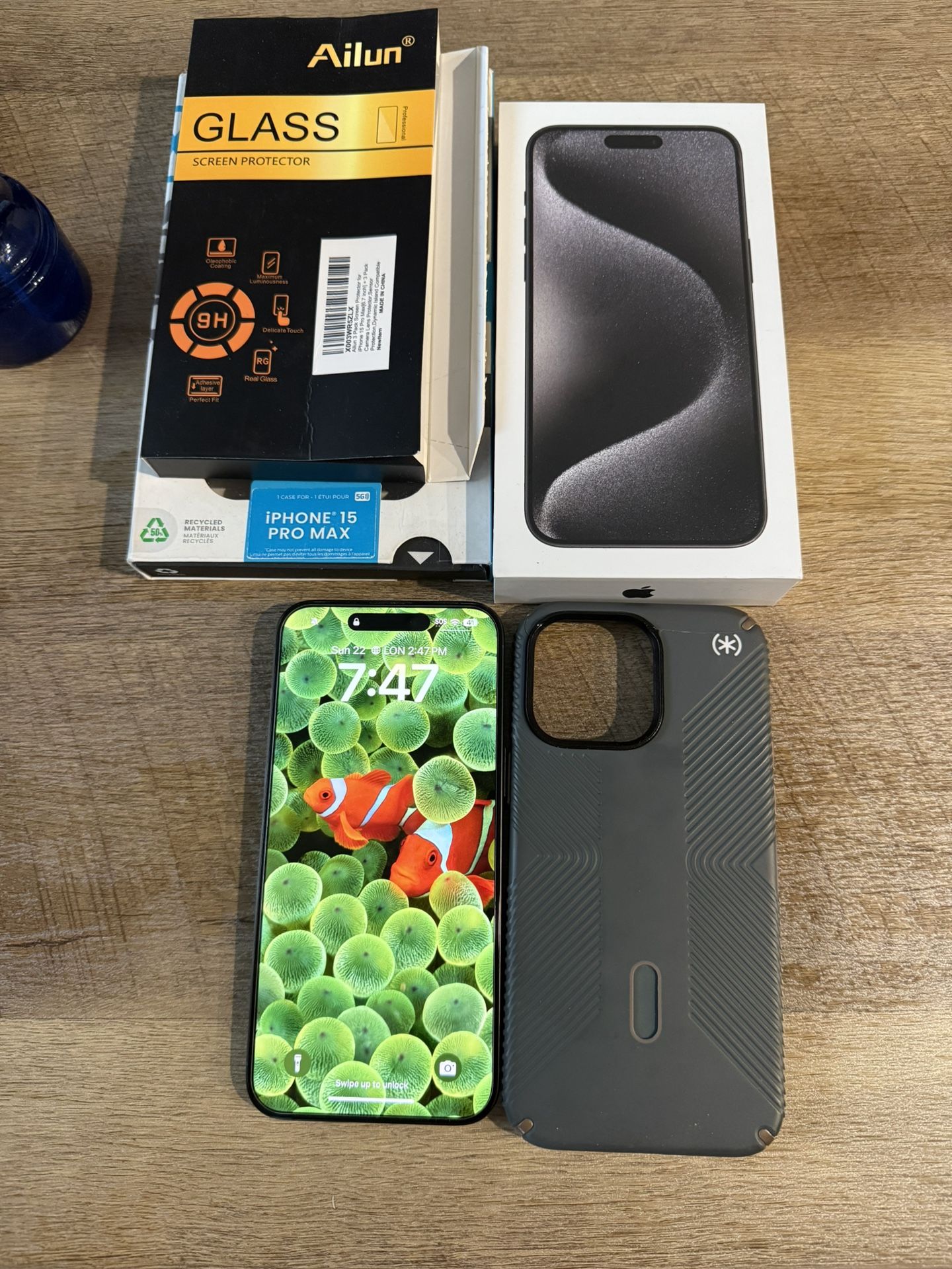 iPhone 15 Pro Max 512GB Unlocked Black Titanium 