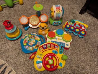 8 toys VTech leap frog preskool bundle