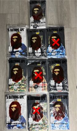 A Bathing Ape/ Bape T-Shirts