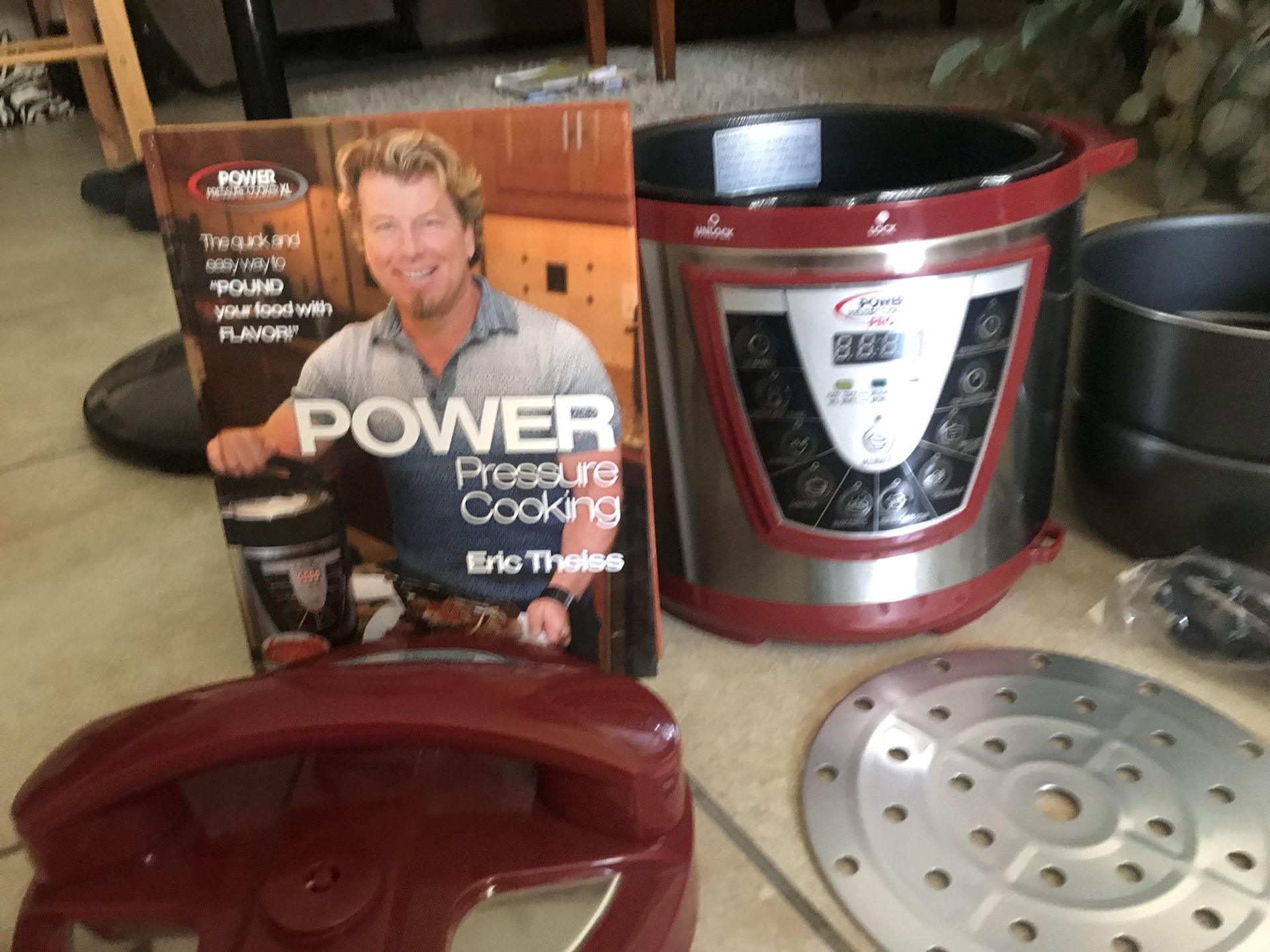 Power Pressure Cooker by Eric Theiss 8 QT for Sale in Apple Valley CA OfferUp