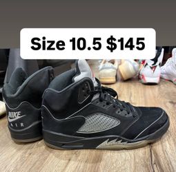 Jordan retro 5s metallic size 10.5