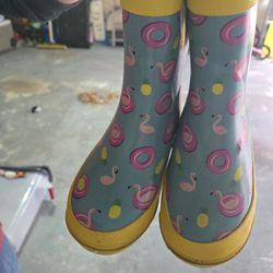 Girl Toddler Rain Boots 